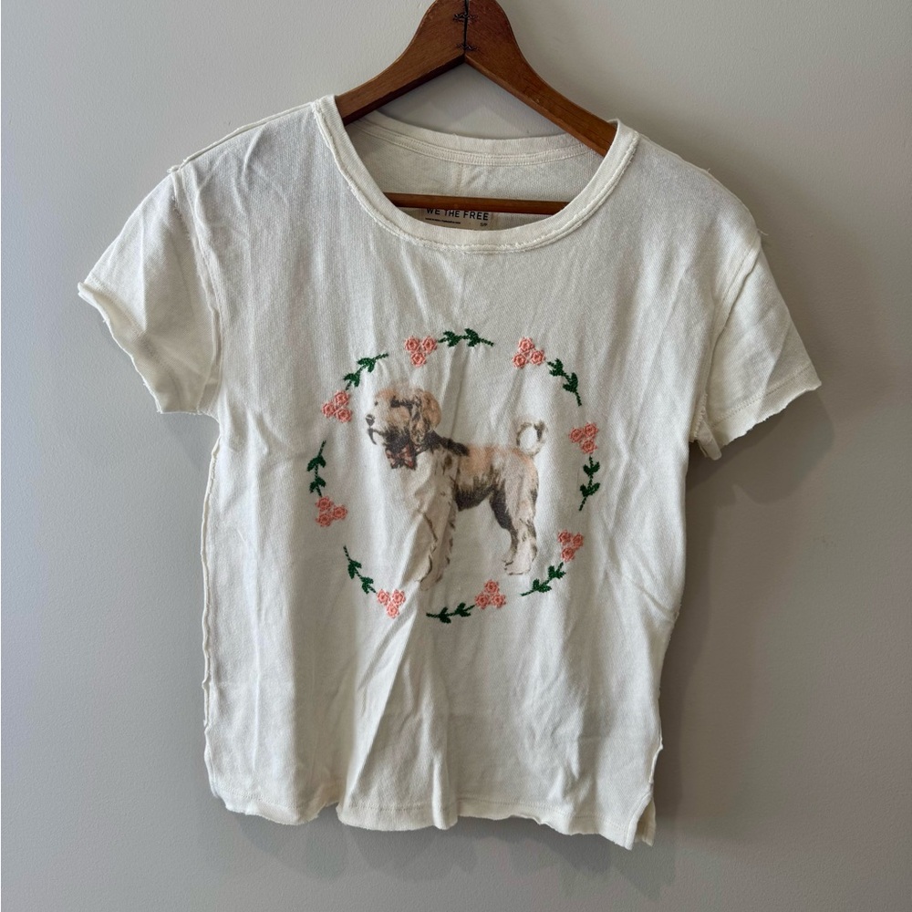 NWT Free People Doodle T Shirt